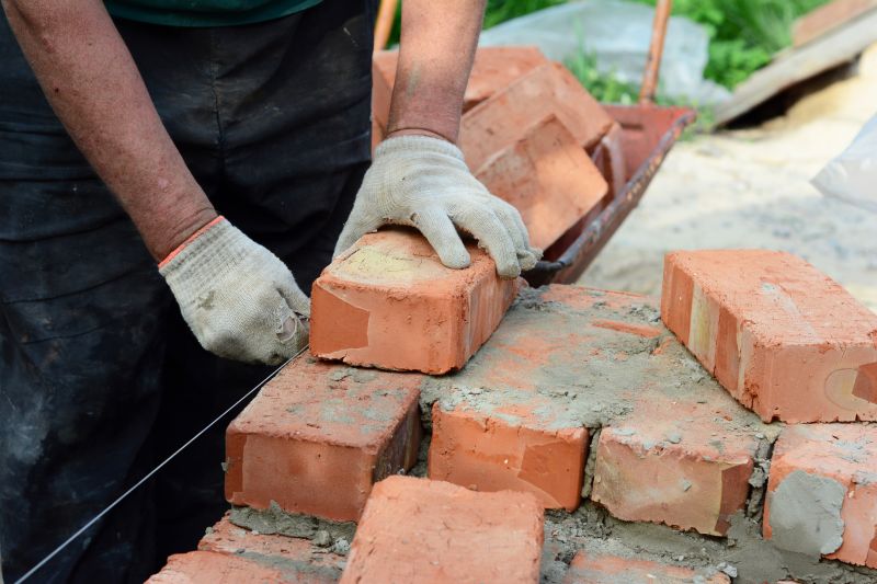 Brickwork Installation For Walls, Walkways, And Outdoor Features